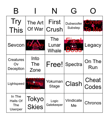 Just Shapes & Beats Level Bingo Card