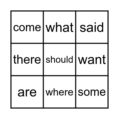 Red Flag Words Bingo Card