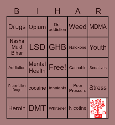 Nasha Mukt Bihar Bingo Card