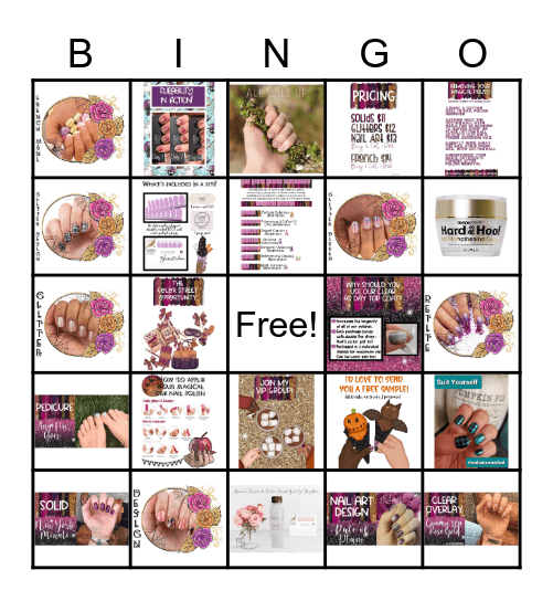 Test CS Party Bingo Card