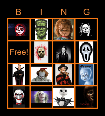 HALLOWEEN BINGO Card