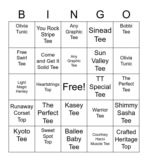 Knit Bingo! Bingo Card