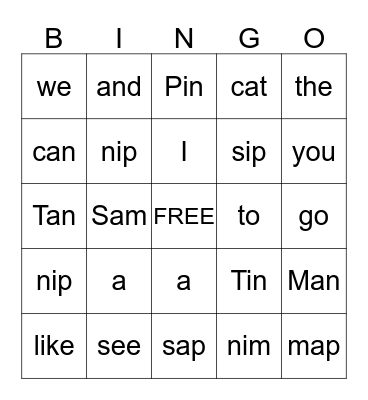 Kinder bingo November Bingo Card