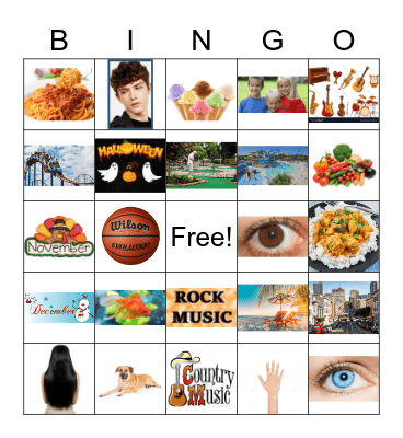 Get to know your buddies Bingo Card