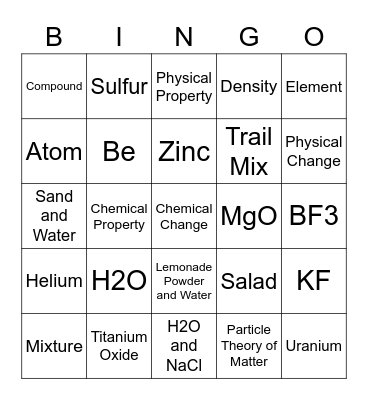 ECM Bingo!! Let's goooo! Bingo Card