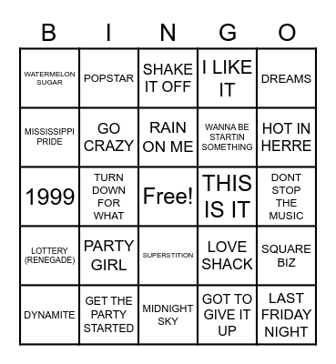 SPECIALIZED BILLING Bingo Card