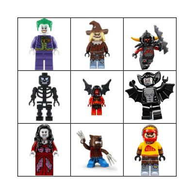 Halloween Bingo Card