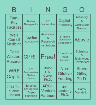 Home for the Holidays (& everyday) - Bingo Card