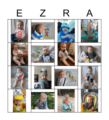 Birthday Bingo Card