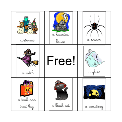 HALLOWEEN Bingo Card