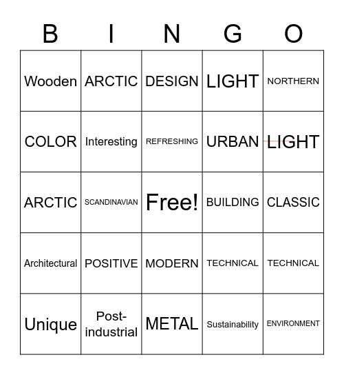 ATUT2020 BINGO Card