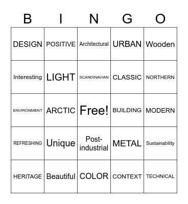 ATUT2020 BINGO Card
