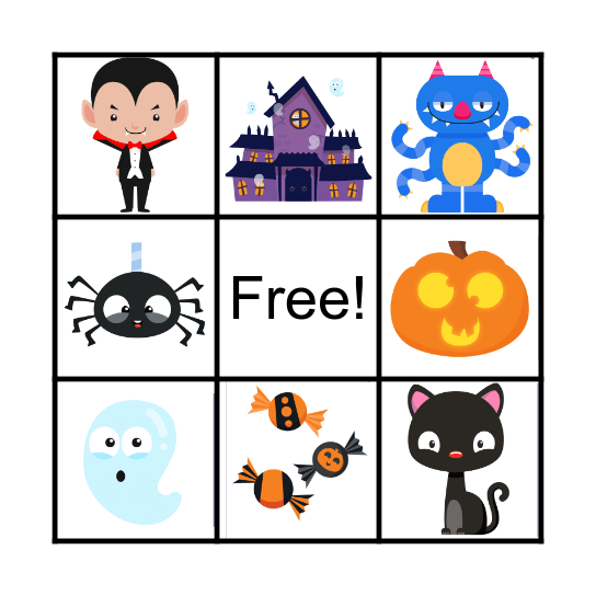 HALLOWEEN Bingo Card