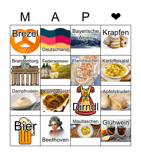 Introduction Bingo Card