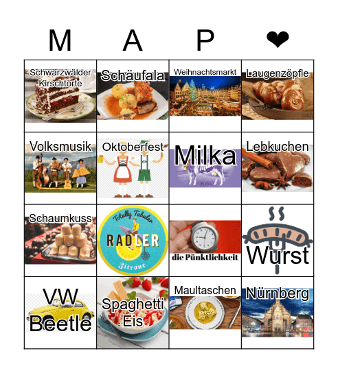 Introduction Bingo Card