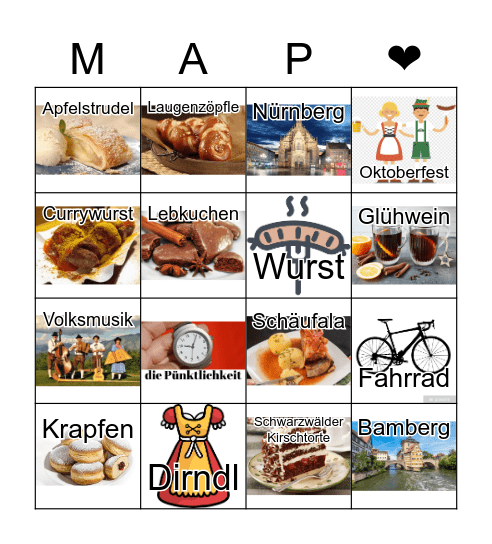 Introduction Bingo Card