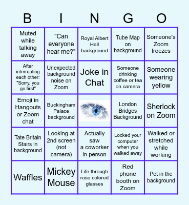Tech Retreat 2020 Bingo Card