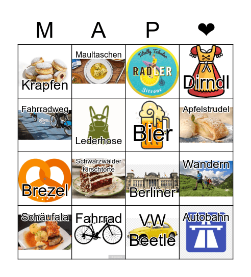 Introduction Bingo Card