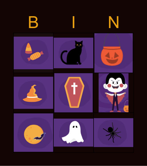 Halloween! Bingo Card