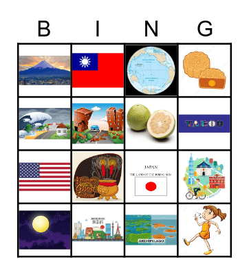 Ocean Social Studies Midterm Review Bingo Card