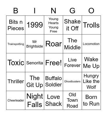 GFG Halloween Bingo Card