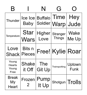 GFG Halloween Bingo Card