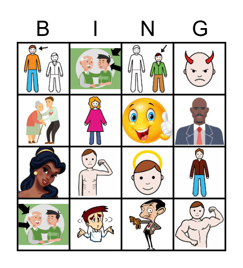 Las Descripciones Bingo Card