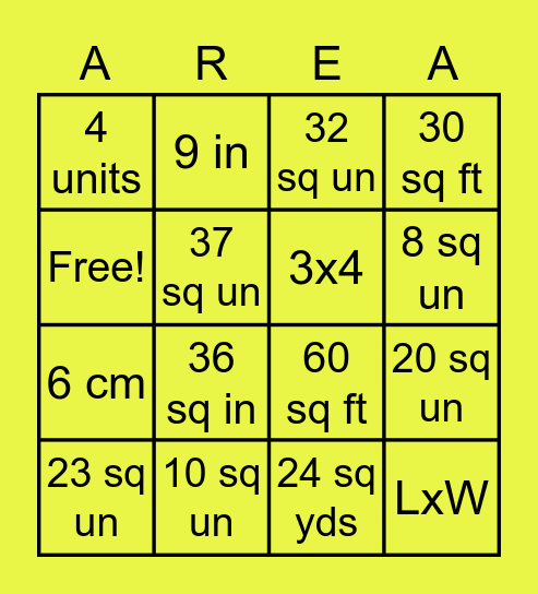 3rd Module 4 Review! Bingo Card
