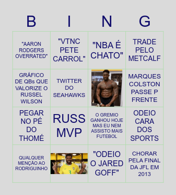 Bingo do Leo Bingo Card
