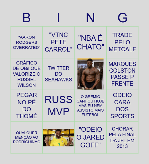 Bingo do Leo Bingo Card