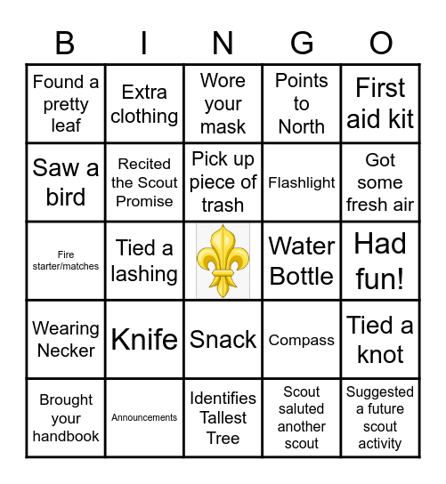 Pathfinder BINGO! Bingo Card