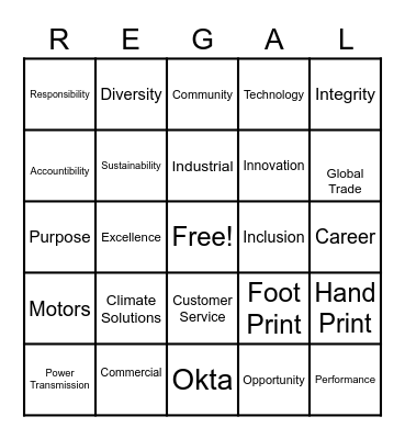 United Way Virtual BingoUntitled Bingo Card