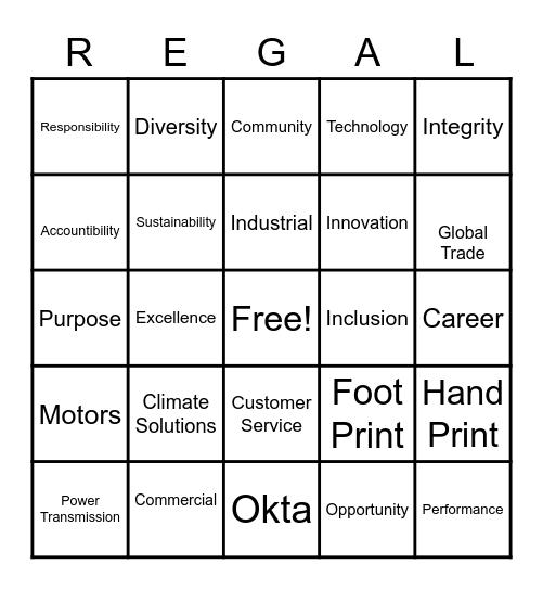 United Way Virtual BingoUntitled Bingo Card