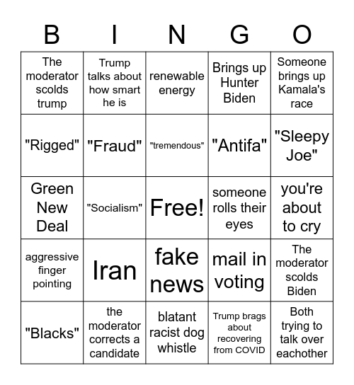 Trying Not to Cry Into My Wine Bingo Card