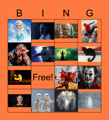 HAPPY HALLOWEEN! Bingo Card