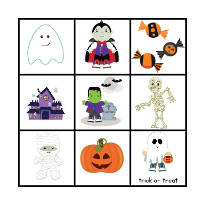 HALLOWEEN Bingo Card