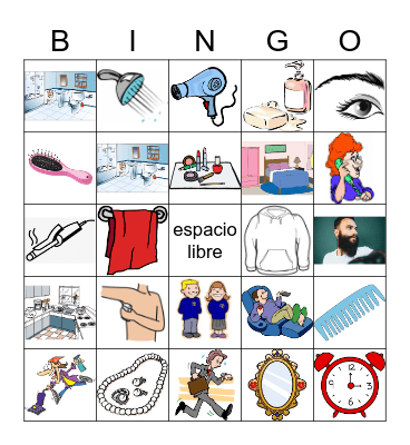 Capítulo 11, (imágenes) Bingo Card