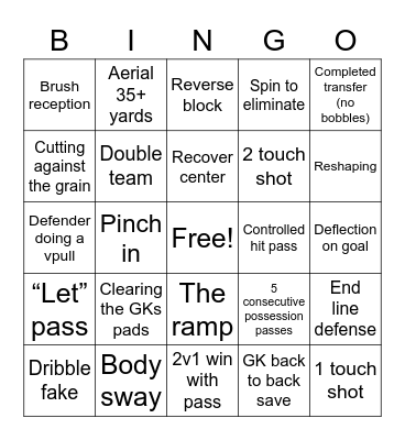 Watch Party Bingo Card