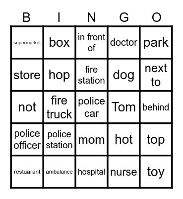 Review My World Bingo Card