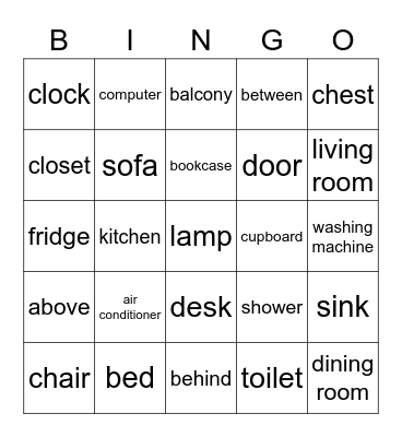 HFD U1 Bingo Card