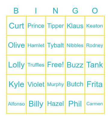 Animal Crossing Bingo With Chips Bingo Card
