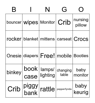 Julia and Kent Bingo Card