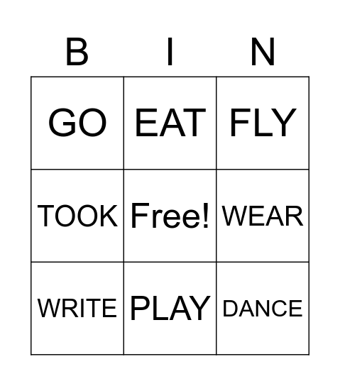 MIGUEL Bingo Card