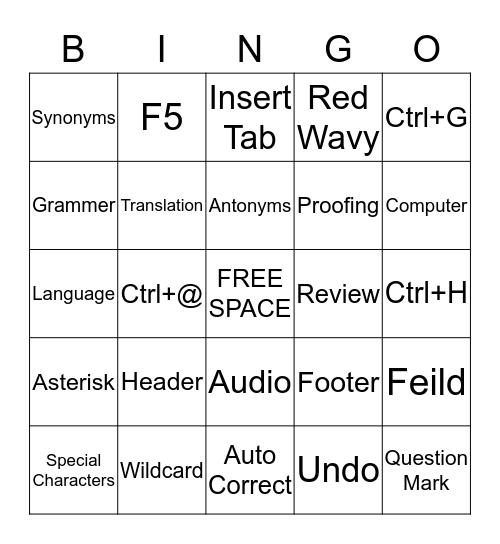 Lynzey Flowers Bingo Card