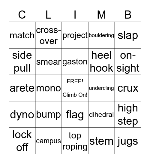 Monkeys Bingo Card