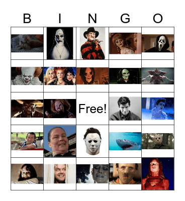 Halloween 2020 Bingo Card