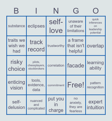 Tomas Chamorro Bingo Card