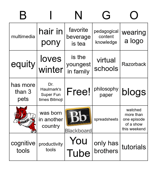 Chapter 7 Bingo Card