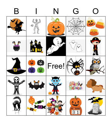 HALLOWEEN Bingo Card