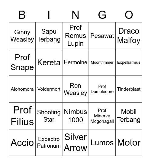 SUNGKYUNG'S BINGO Card